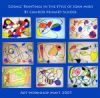 Cawdor Primary School Cosmic Paintings